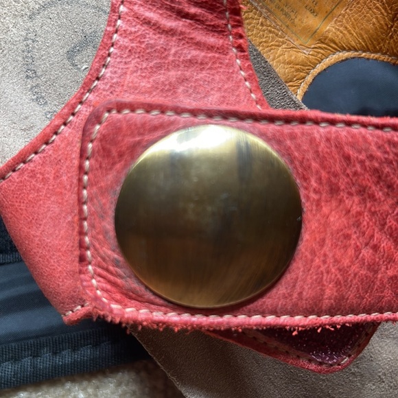 TAOS Double Strap Wedge Sandals - 39 (coral) - Picture 9 of 9